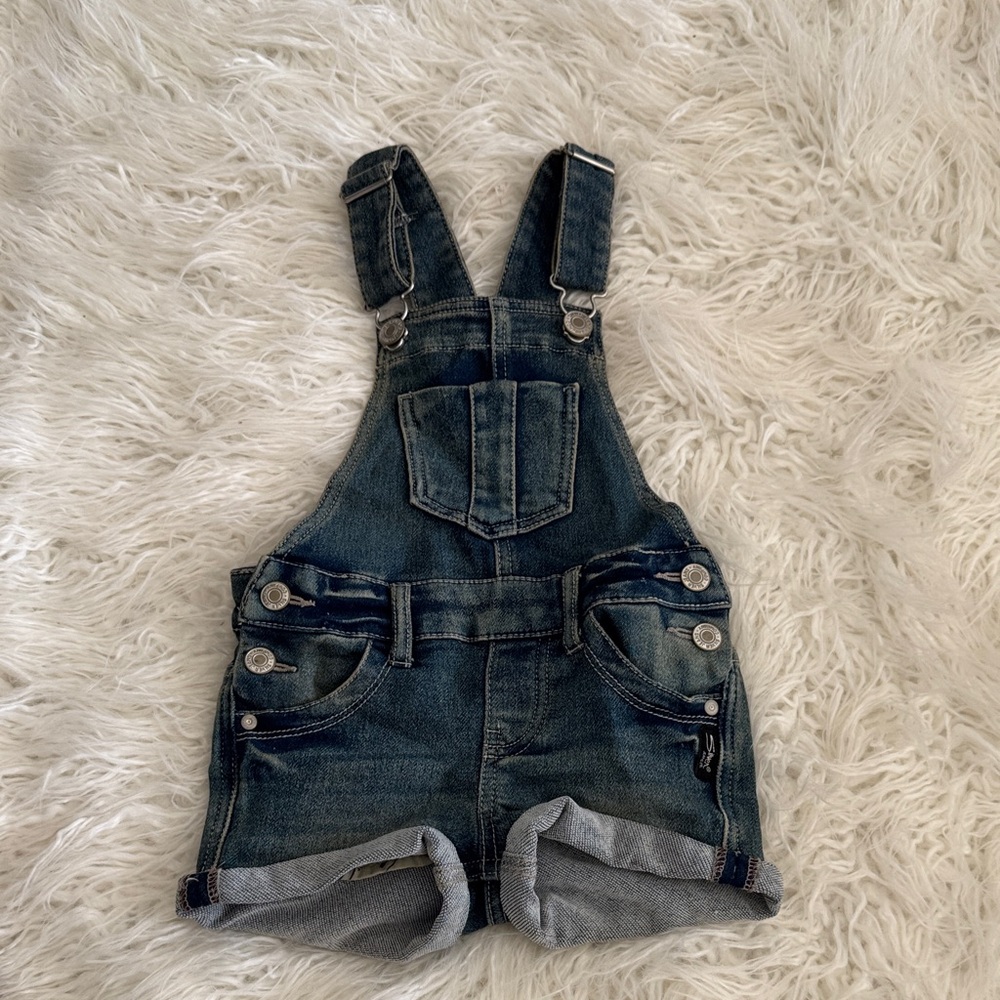 Silver Jeans Kids Blue Denim Overalls